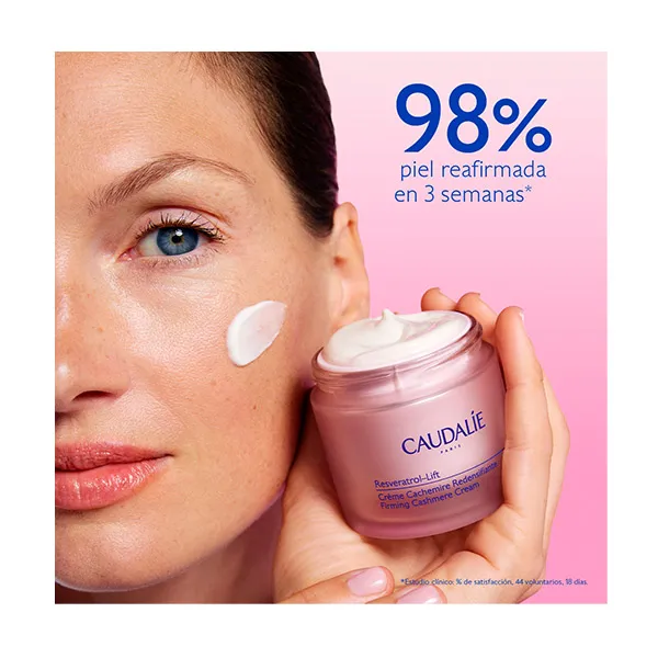 Восстанавливающий кашемировый крем Recarga Crema Resveratrol Caudalie, 50 ml — фото 3