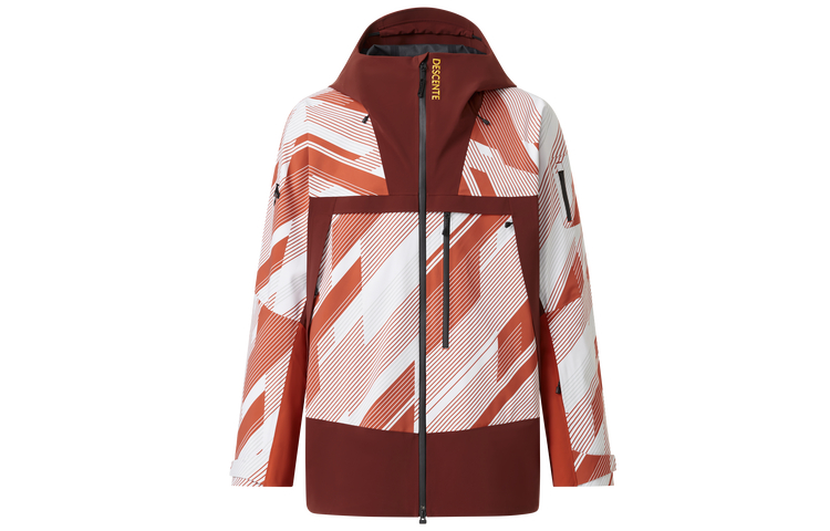 

Мужская лыжная куртка DESCENTE, красный