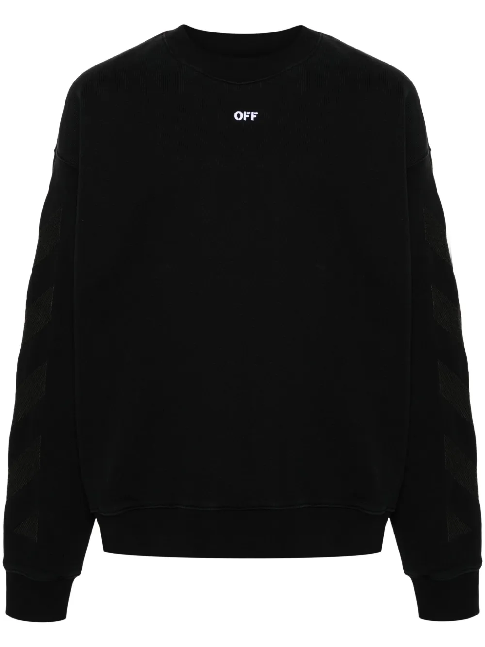 

Толстовка с полосками Diag OFF-WHITE, черный