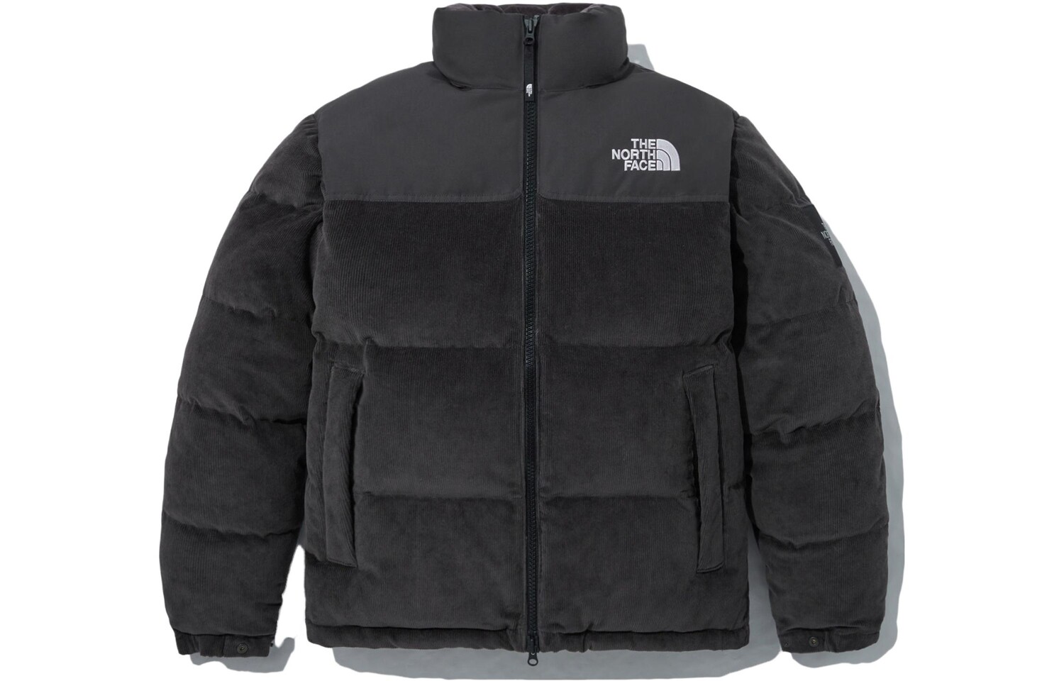 

Пуховик унисекс серый The North Face, серый