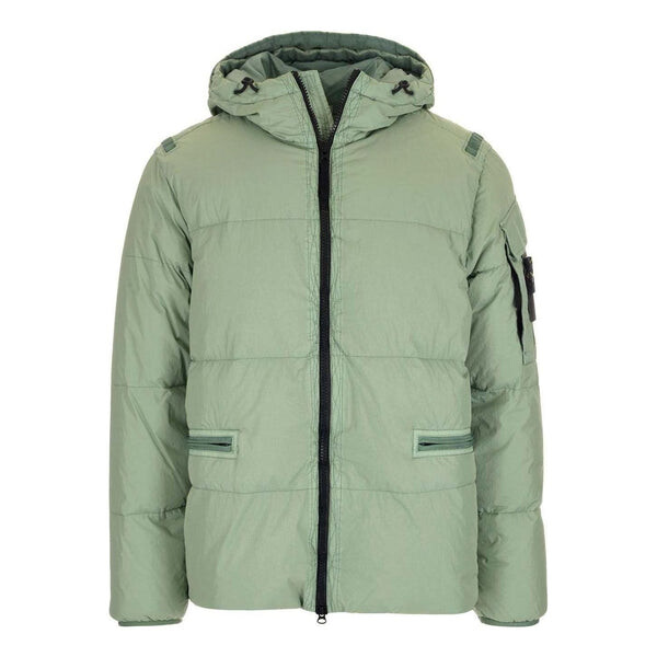 

Куртка crinkle reps down jacket 'sage' Stone Island, зеленый
