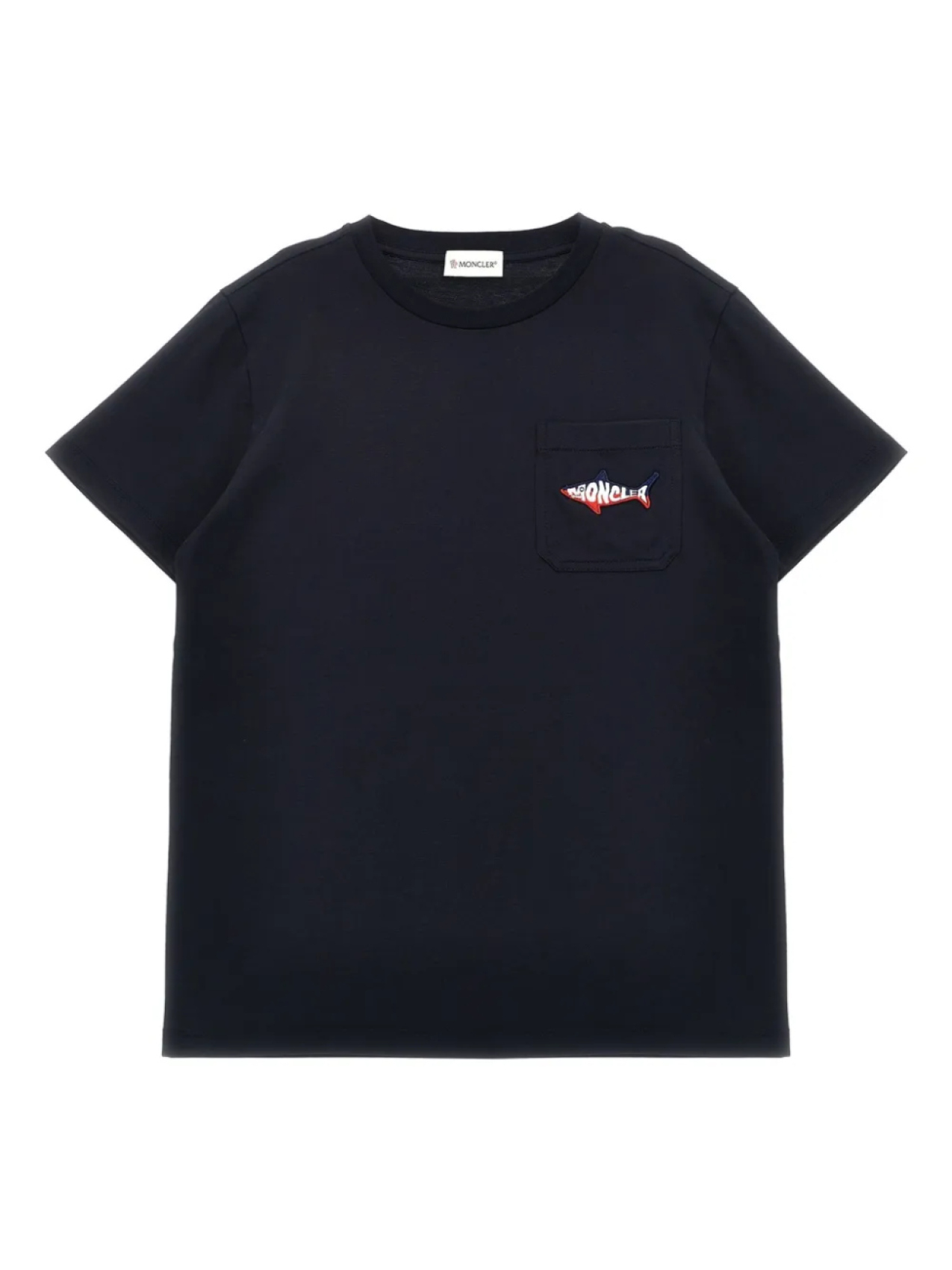 

Футболка Скуало Moncler Enfant, синий