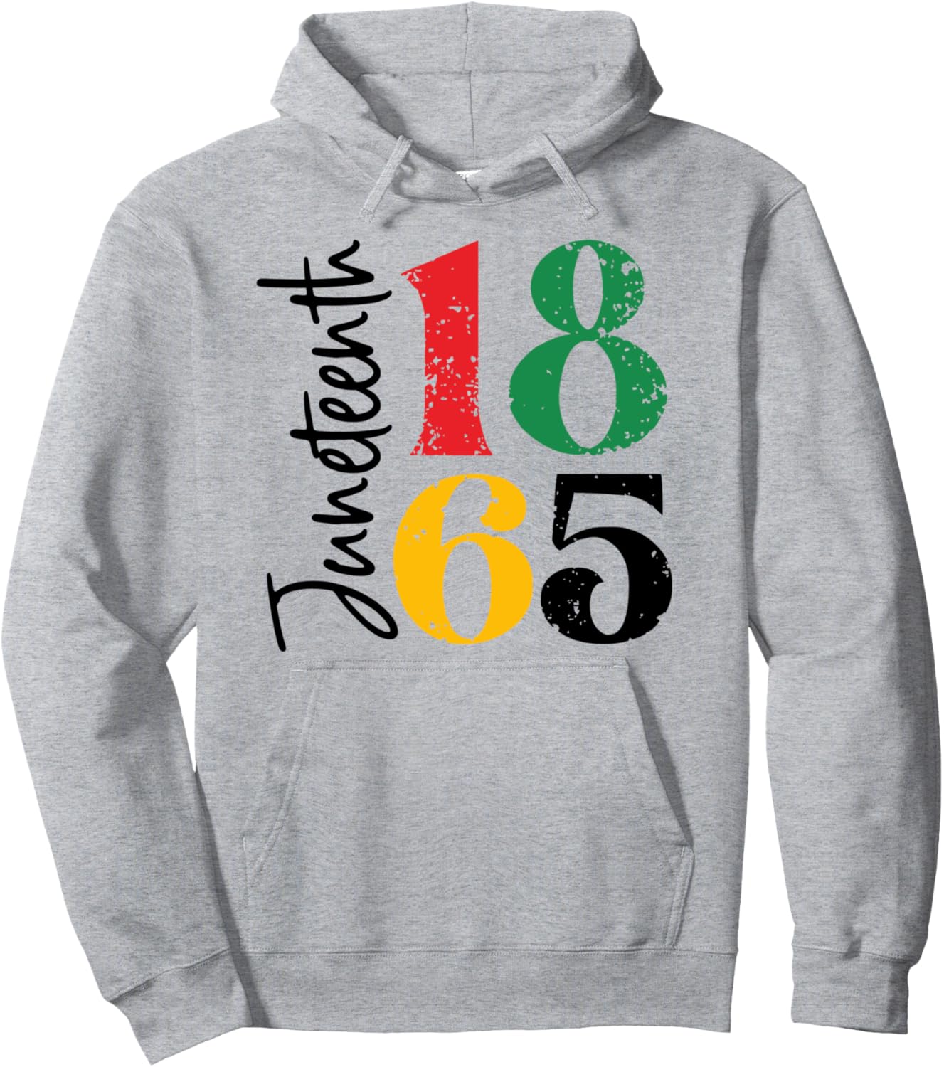 

День освобождения рабов 1865 года, День независимости, толстовка в стиле гранж с меланином Juneteenth Family Tees Of Brooklyn, серый