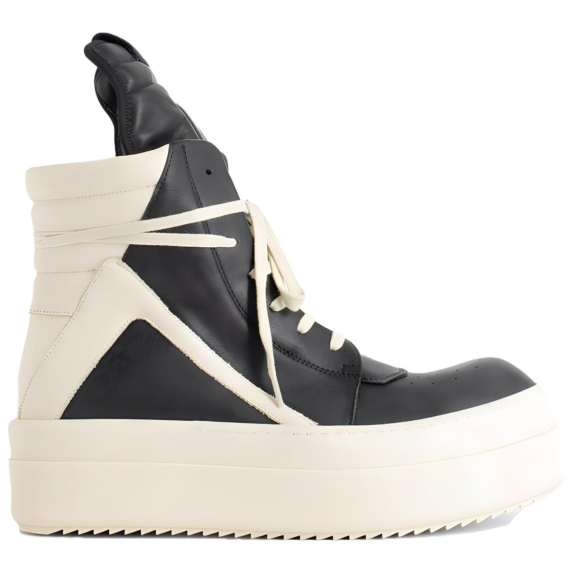 Женские высокие скейтерские кроссовки RO RICK OWENS, черный — фото 3