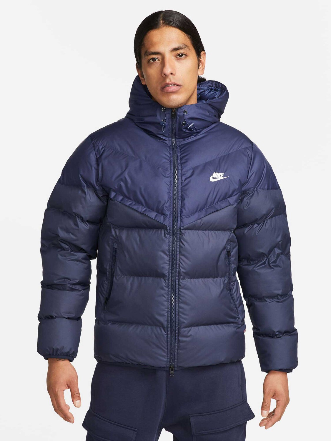 

Куртка Nike M NK SF WR PL-FLD HD JKT, синий