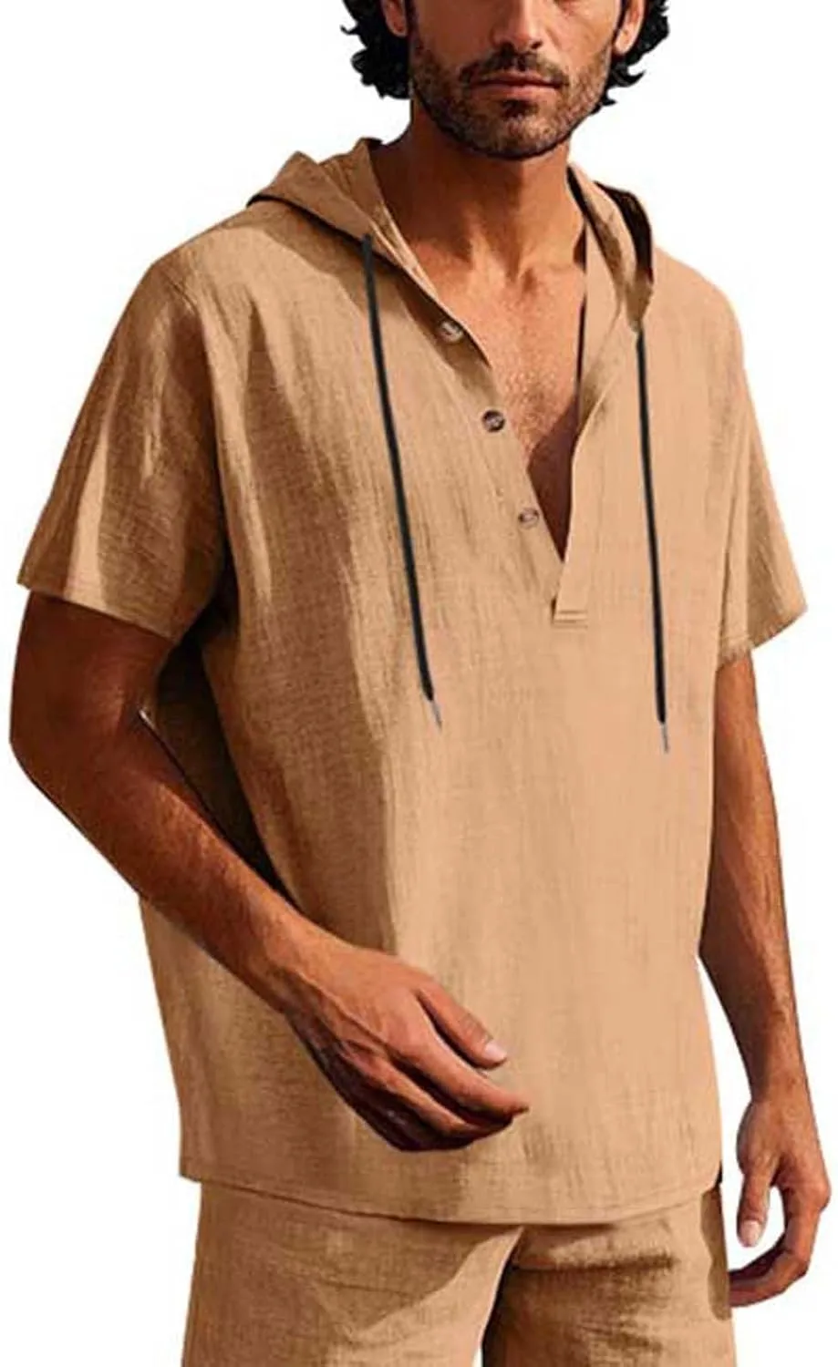 

Мужская короткая толстовка с капюшоном Casual Athletic