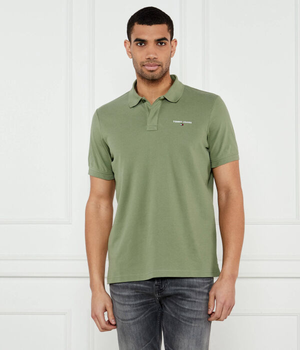 

Рубашка поло Regular fit Tommy Jeans, зеленый
