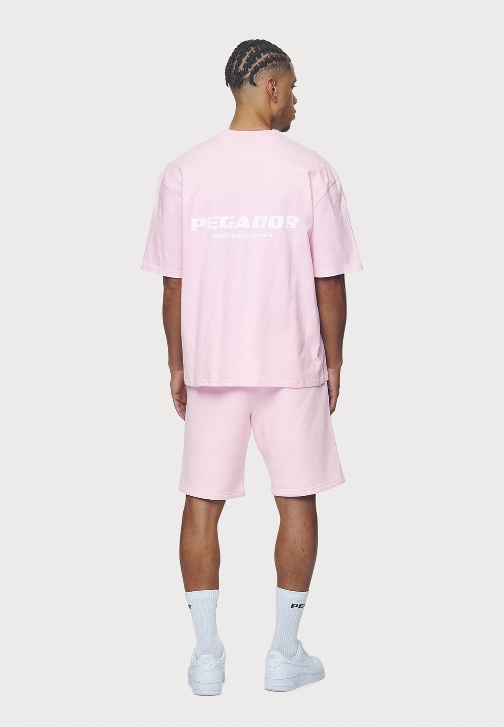 

Принт на футболке COLNE LOGO TEE Pegador, розовый