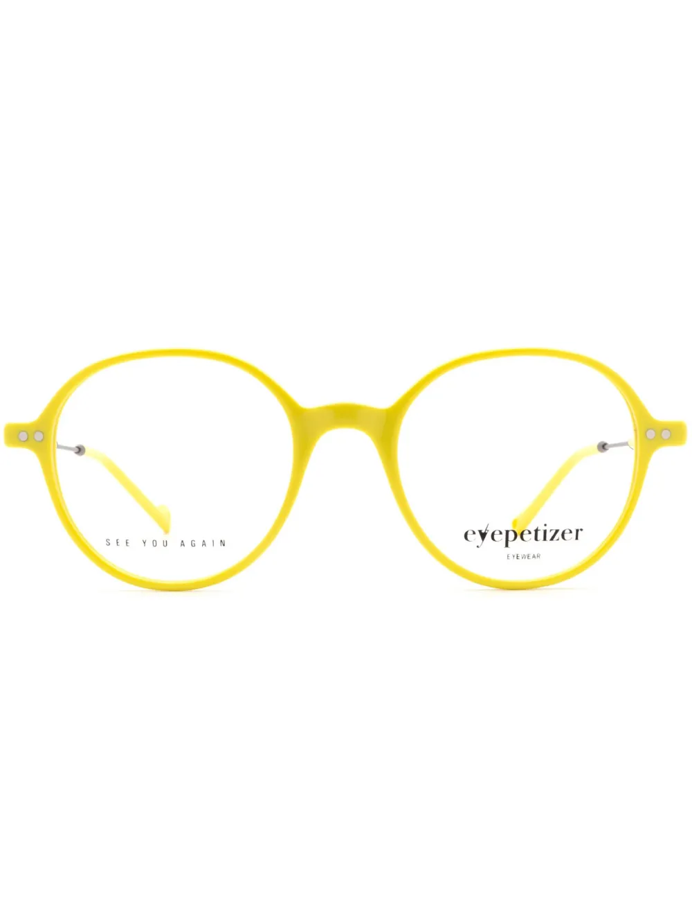 

Очки Six в круглой оправе Eyepetizer, желтый