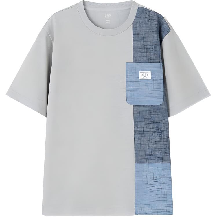 

Футболка унисекс Gap, серый