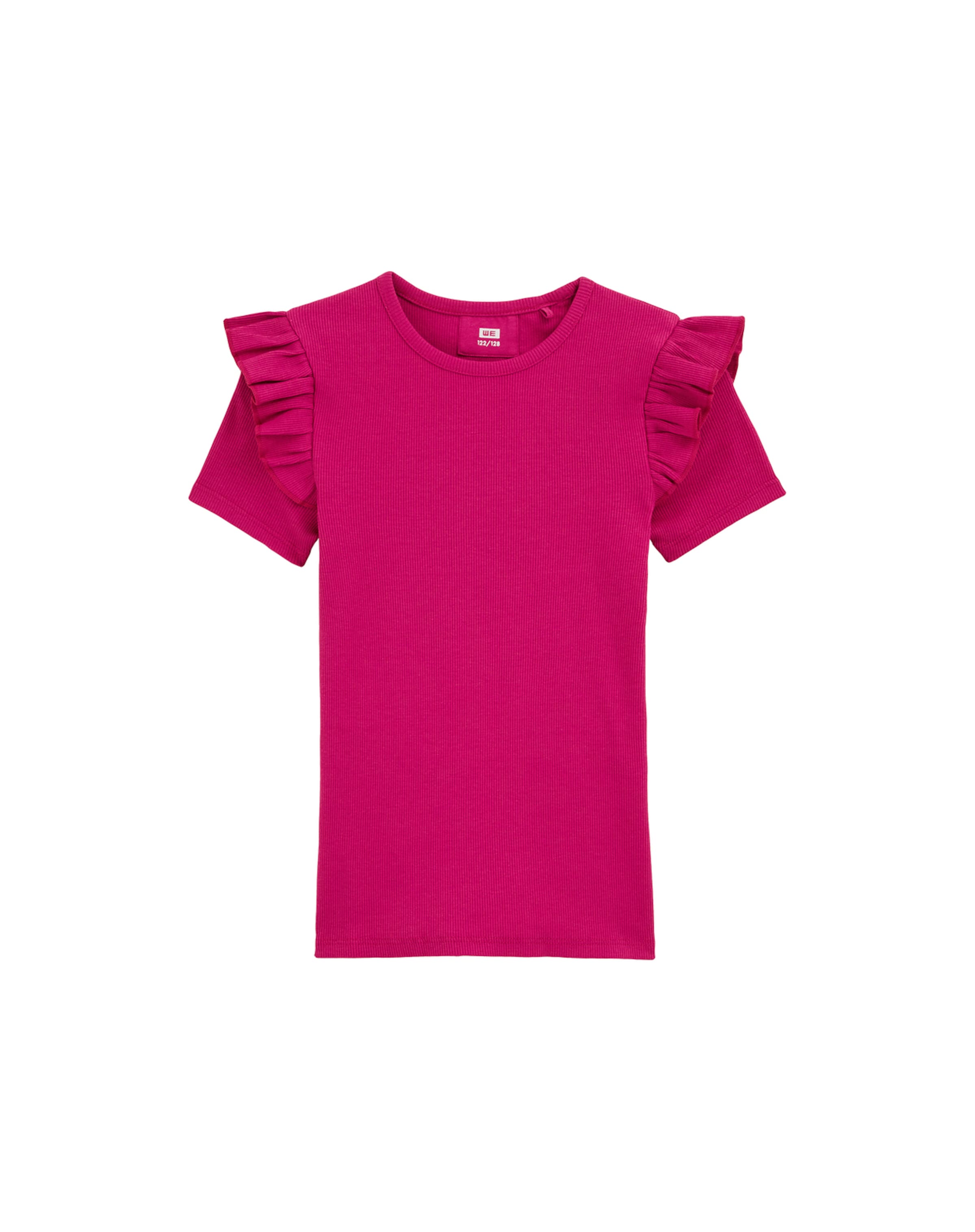 

WE Fashion Футболка 'Meisjes' в темно-розовом