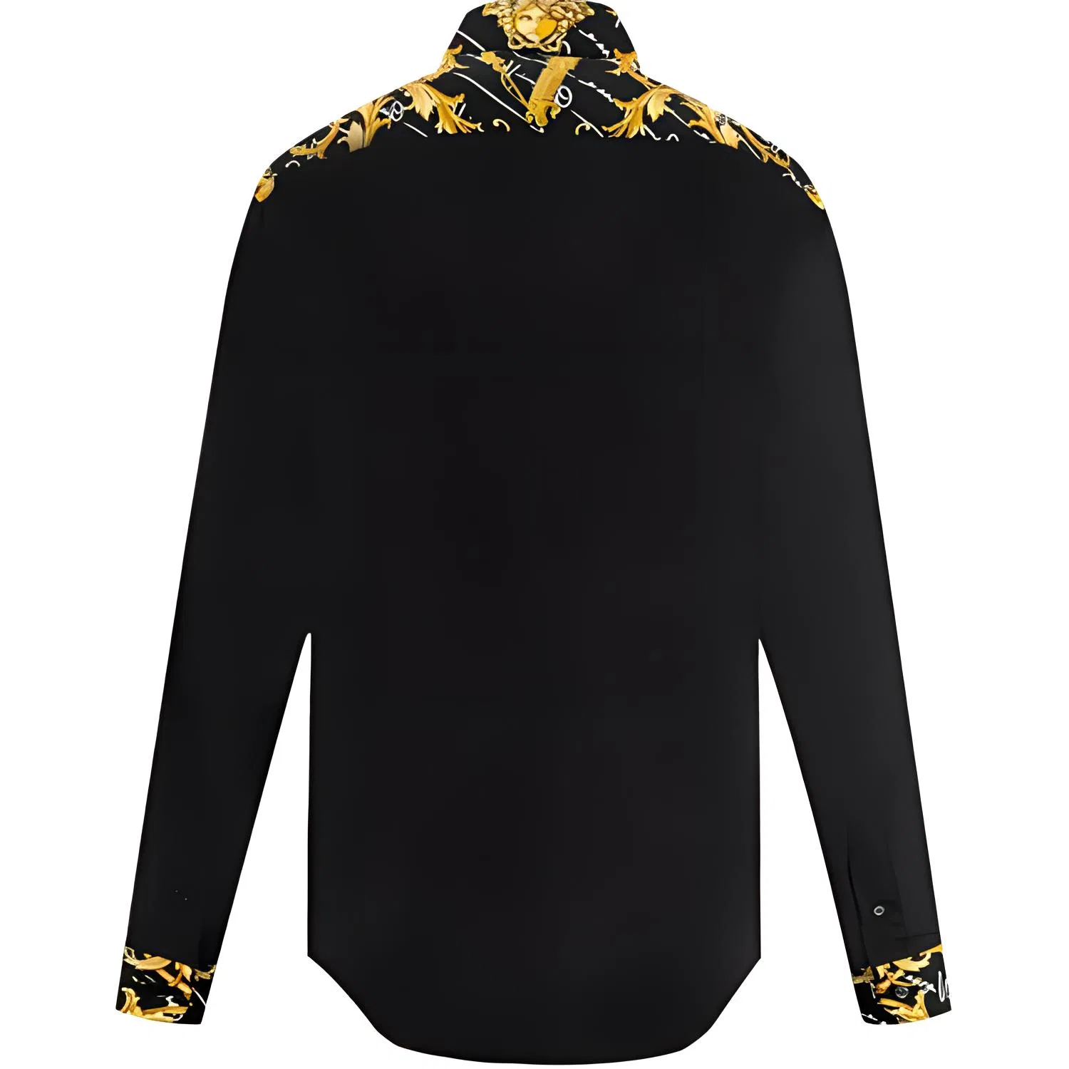 Рубашка мужская Black Lapel Moderate VERSACE — фото 3