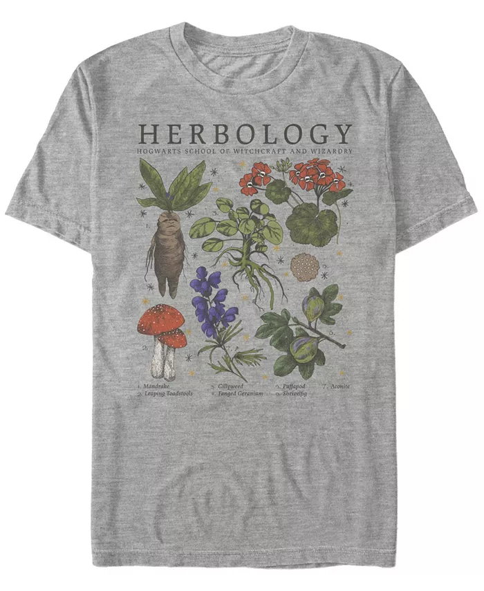 

Мужская футболка с коротким рукавом Herbology Fifth Sun, серый