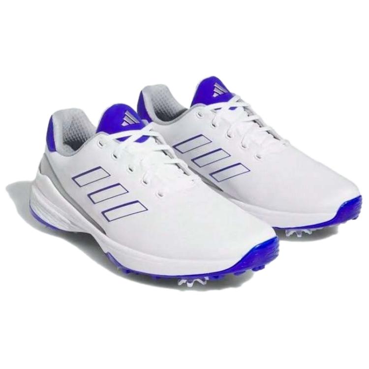 

Футболка Adidas ZG23 Golf Cloud White Lucid Blue Silver Metallic, бело-голубая