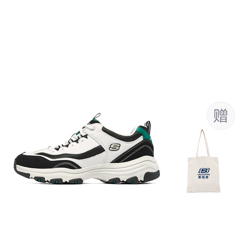 

Кроссовки Skechers I-Conik Chunky Sneakers Men Low-top White/Black, белый/черный