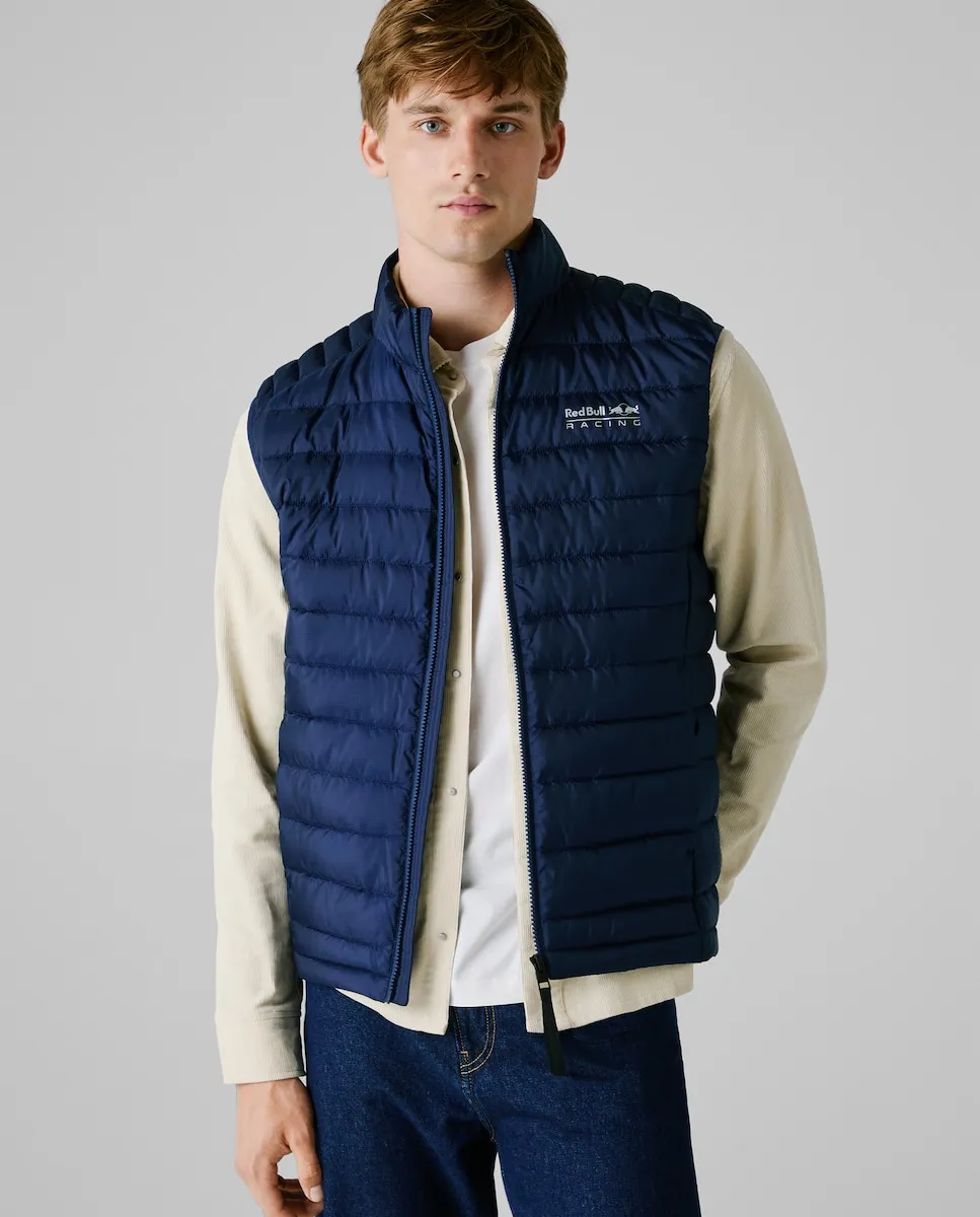 

Мужской утепленный жилет с застежкой-молнией Pepe Jeans, синий