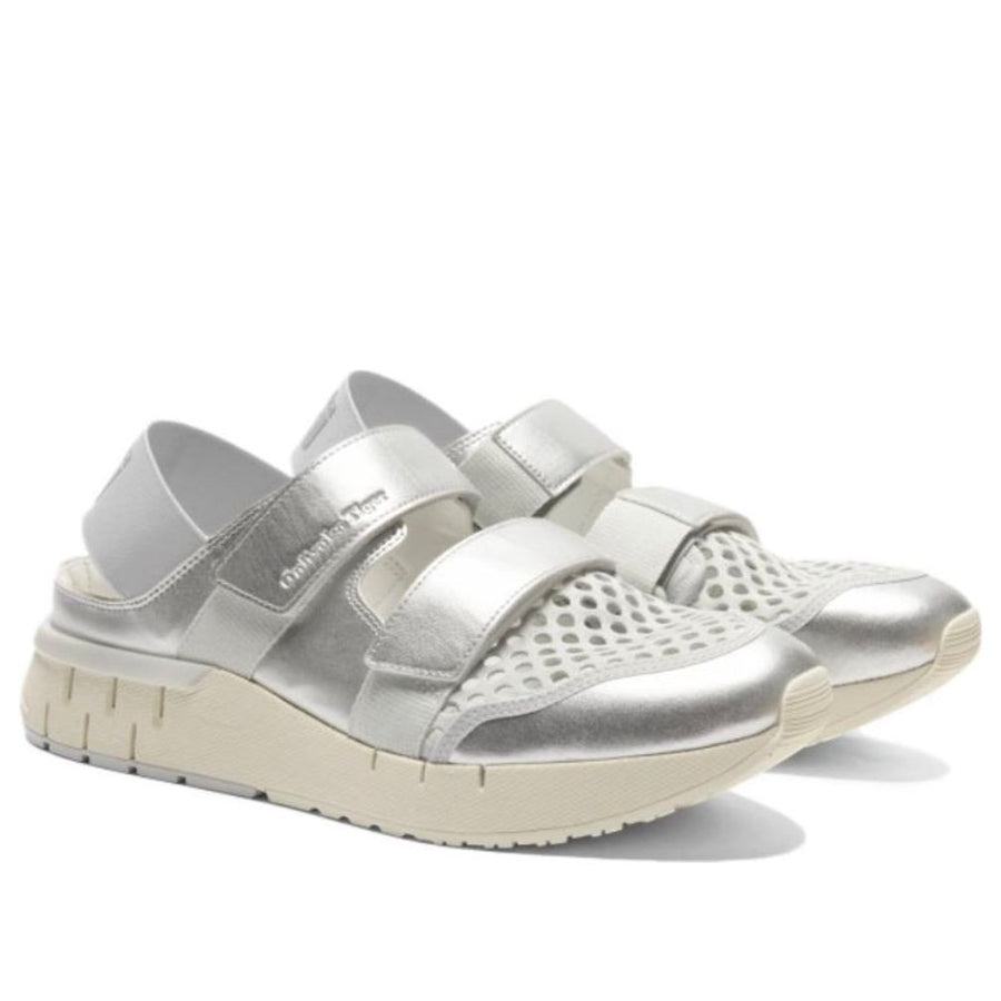 Сандалии Onitsuka Tiger Rebilac Sandals 'Pure Silver Cream', серебряный — фото 2
