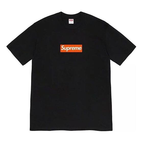 

Футболка fw19 week 9 san francisco opening limited box logo short sleeve black Supreme, черный