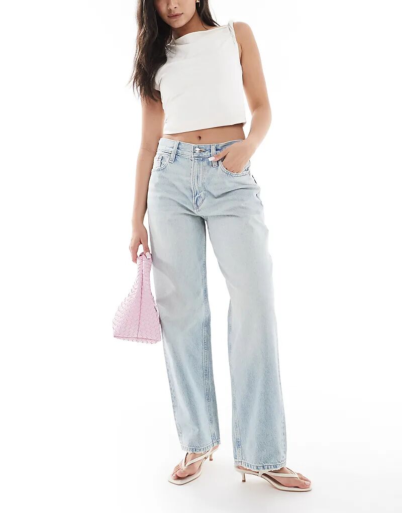 

Джинсы Calvin Klein Jeans свободного кроя в стиле 90-х, черного цвета