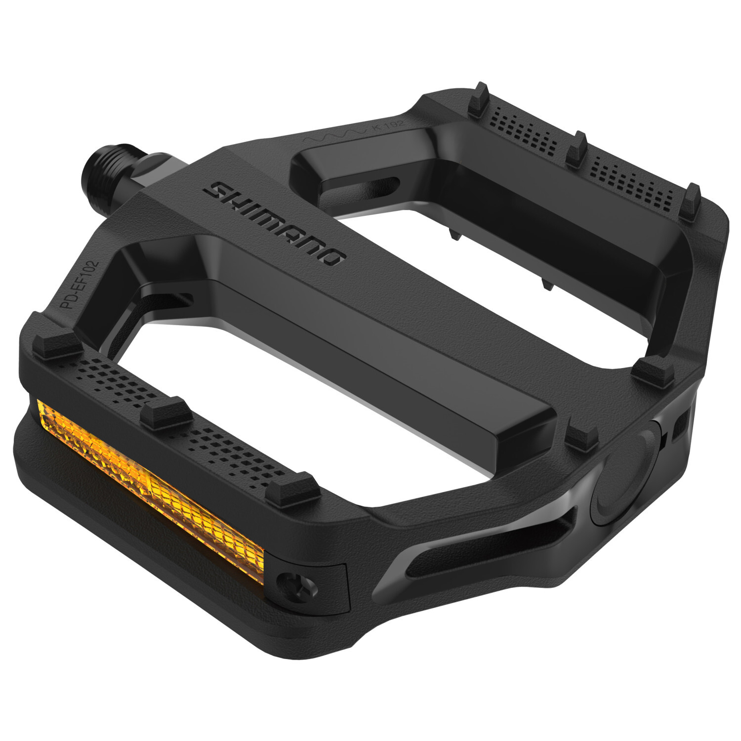 

Педали платформы Shimano Pedal PD EF102, черный