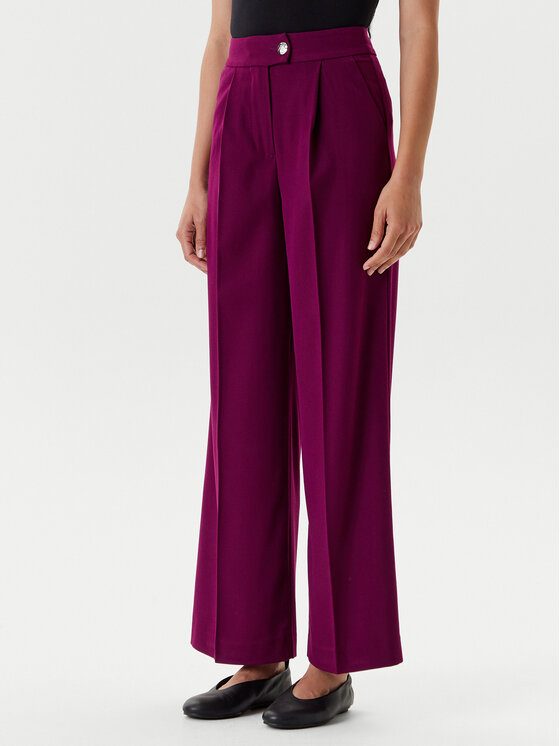 

Брюки прямого кроя 47UPDF07R United Colors Of Benetton, фиолетовый