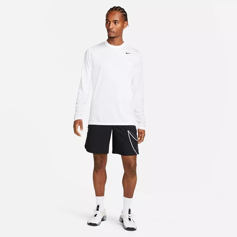 Мужская рубашка для фитнеса с длинным рукавом Nike Dri-FIT Legend Legend, белый — фото 2