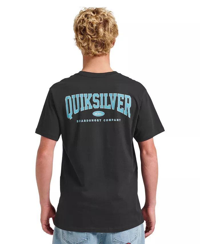 

Мужская футболка Dropout с коротким рукавом Quiksilver, черный
