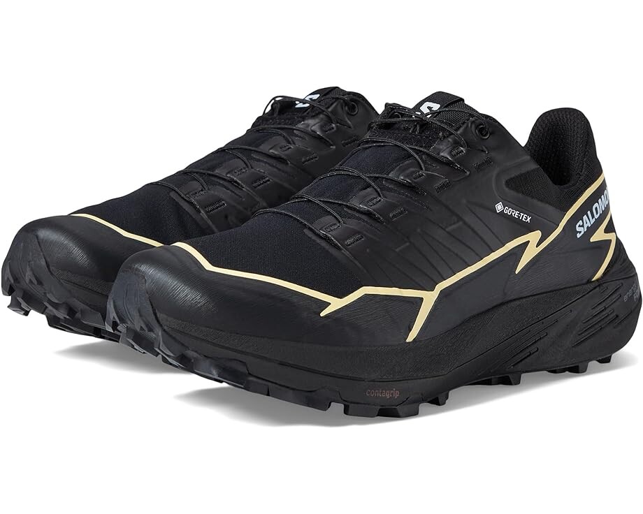 

Кроссовки Salomon Thundercross GORE-TEX, цвет Black/Black/Charlock