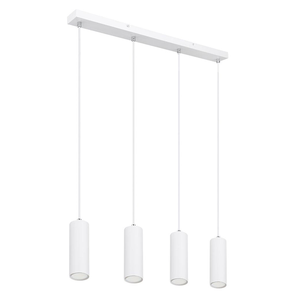 

Подвесной светильник, металл, белый, 4 лампочки, H 120 см. Globo Lighting