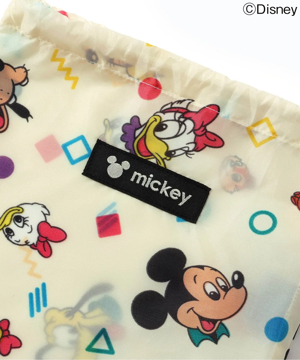 Детский дождевик Disney Микки и друзья, полиэстер, цвет кремовый — фото 2