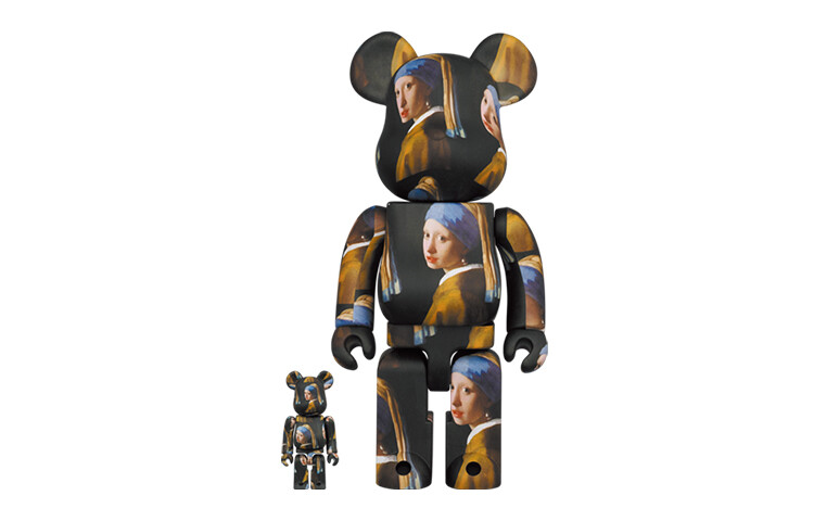 Be@rbrick Johannes Vermeer Girl With A Pearl Earring 100% & 400%