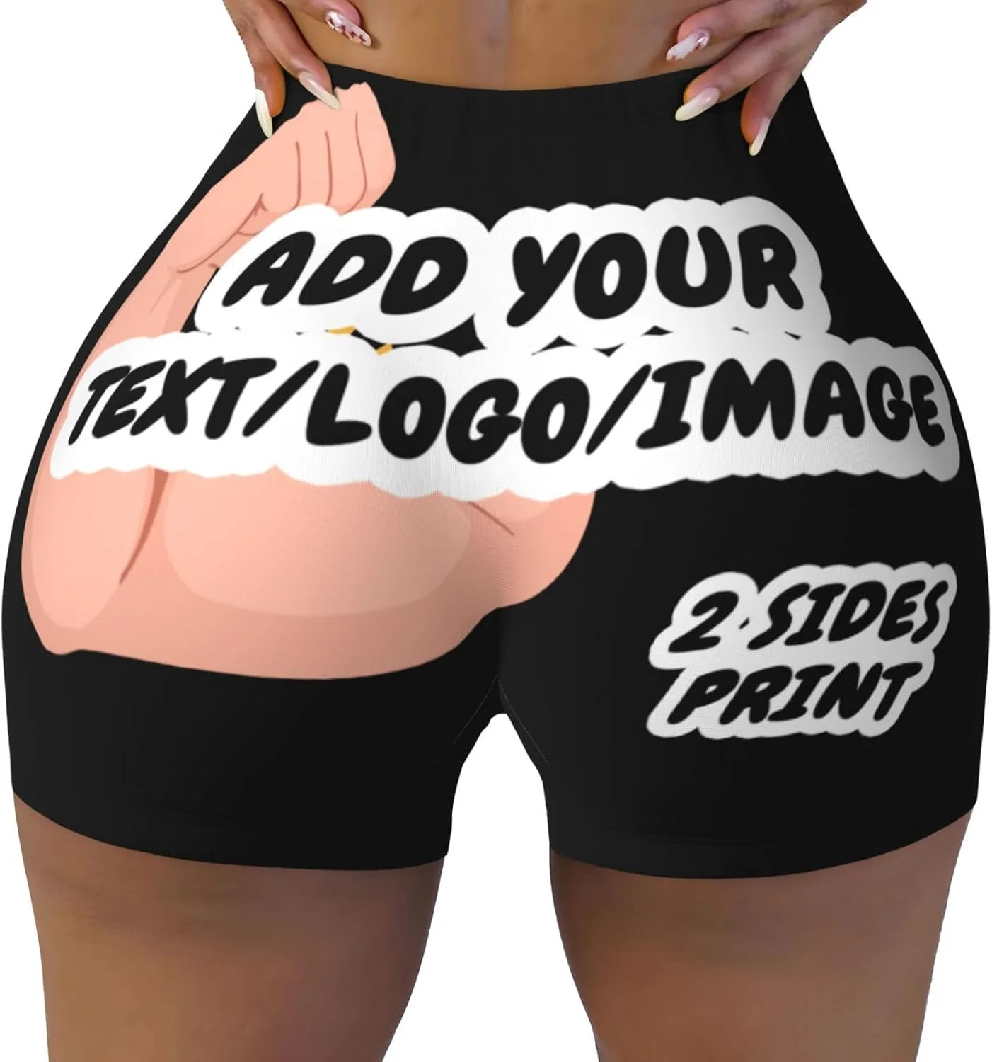 

Женские шорты Custom с двусторонним принтом