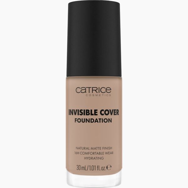 

Тональный крем для лица 025n, 30 мл Catrice Invisible cover foundation, цвет 025n