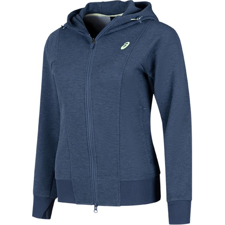 

Женская беговая куртка SS24 темно-синяя Asics