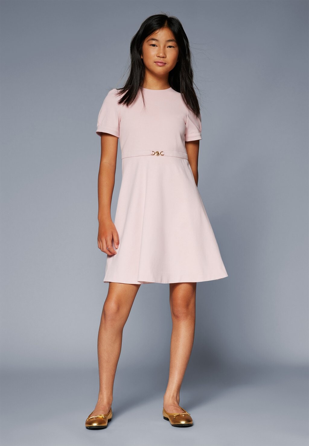 

Платье из джерси DRESS PUNTO MILANO Versace, розовый