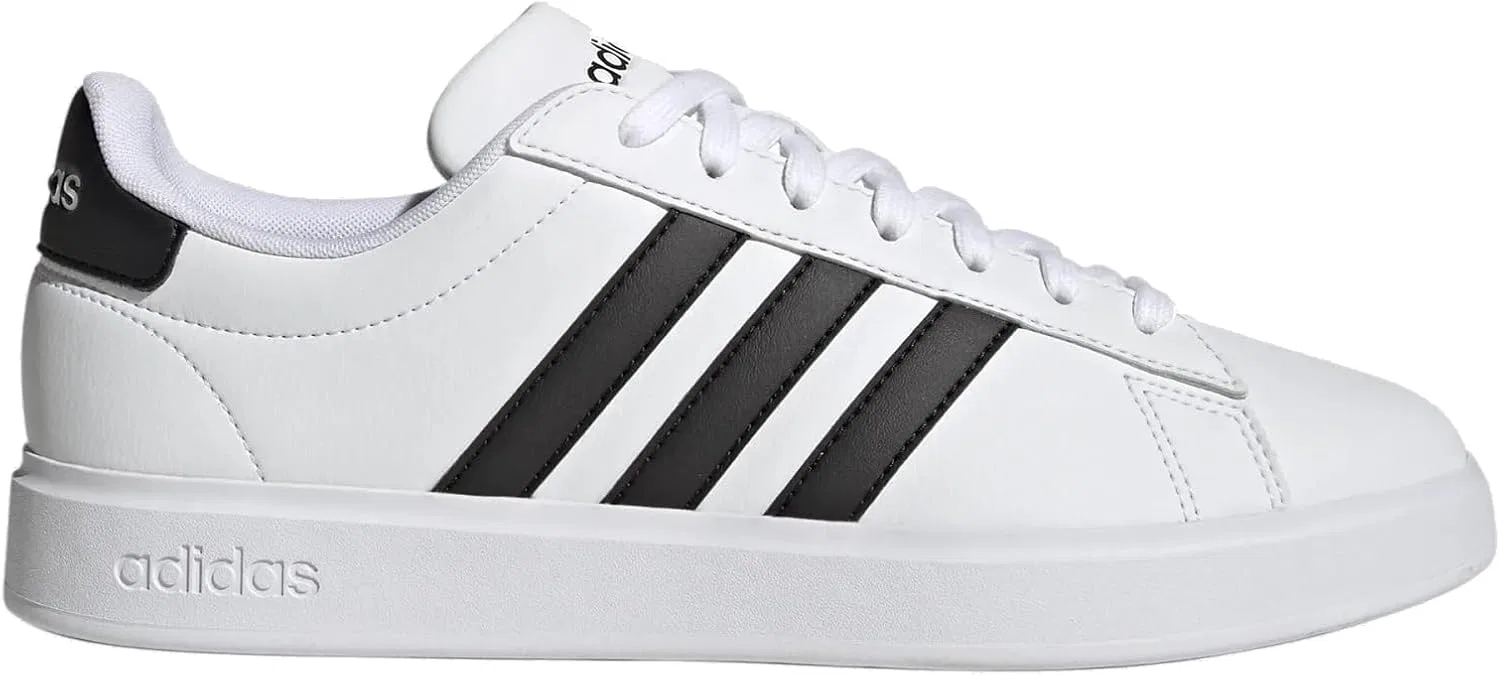 Кроссовки Adidas Grand Court, 2-White Black — фото 3