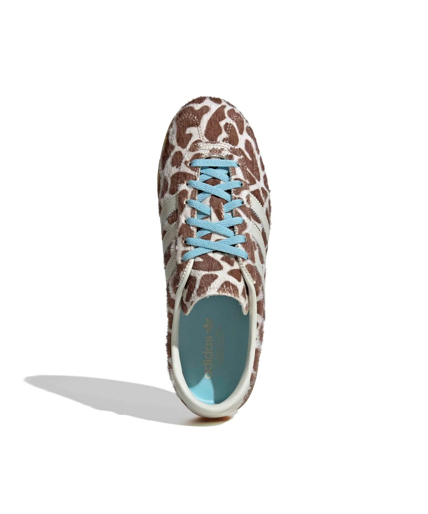 Унисекс кроссовки из натуральной кожи GAZELLE LO PRO adidas бежевые — фото 4