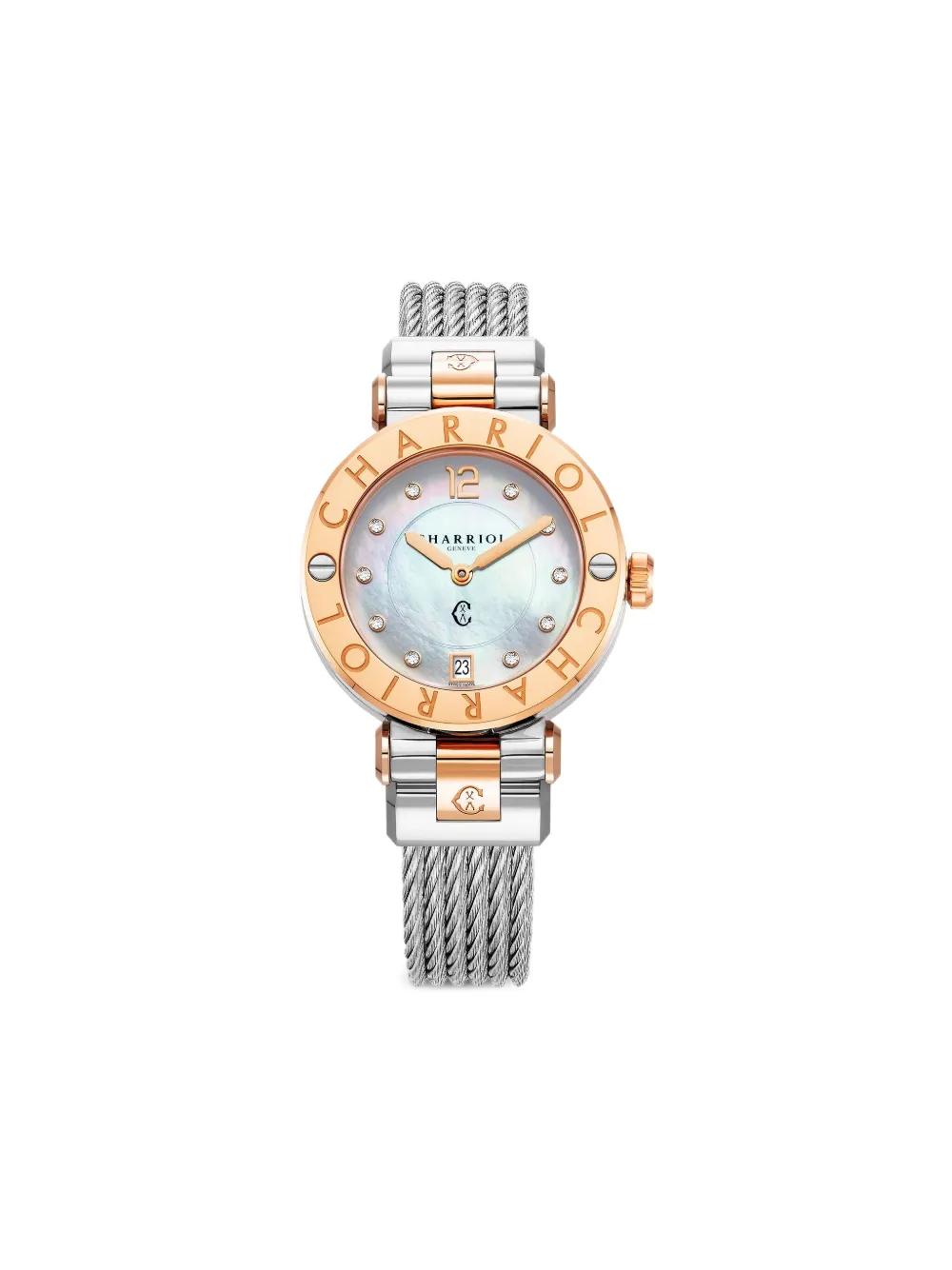 

Наручные часы St. Tropez Navigator Cruise 36 мм Charriol, серый