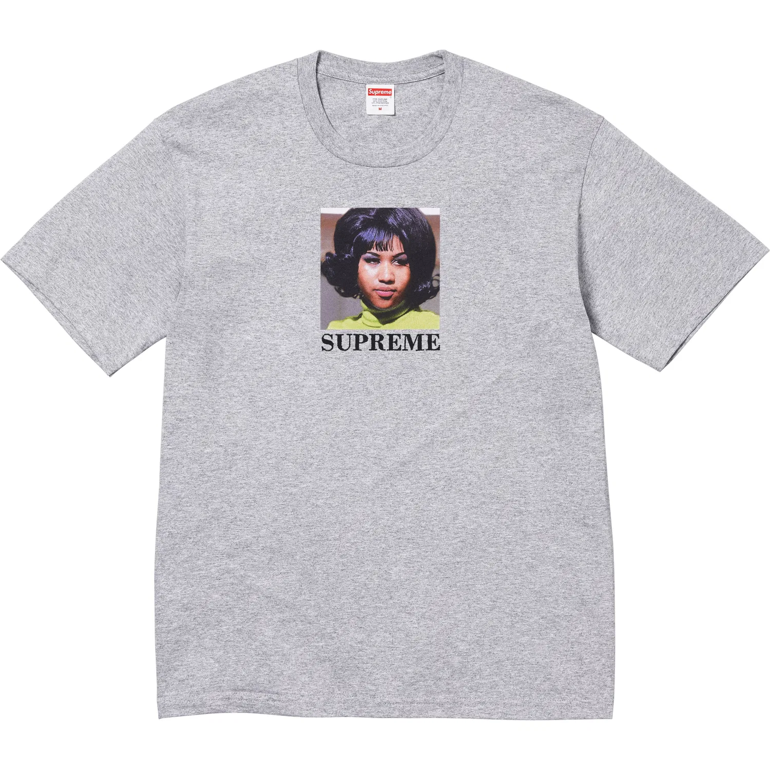 Футболка унисекс SS26 WEEK7 Aretha Tee Supreme, Black — фото 4