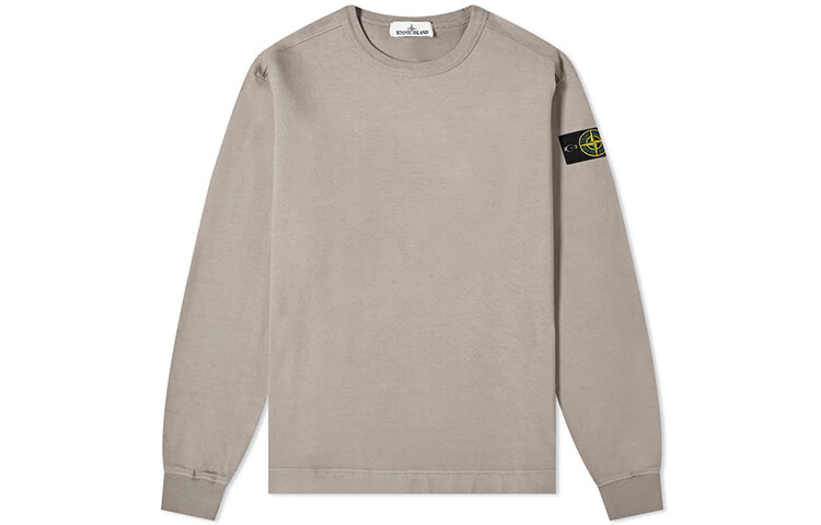 

Толстовка унисекс серая Stone Island, серый
