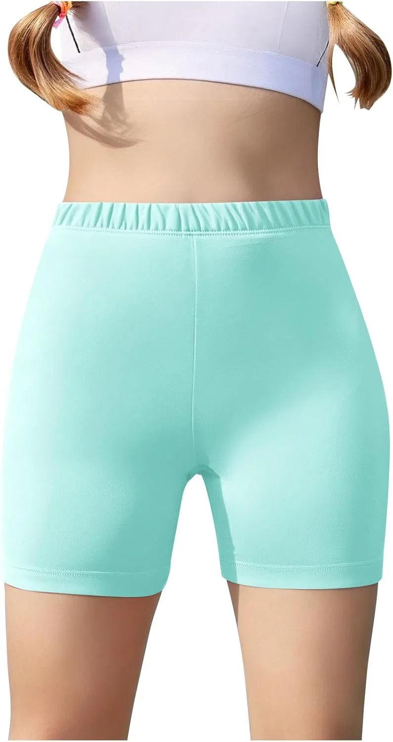 Детские шорты для танцев и спорта, Pbawab, Mint Green