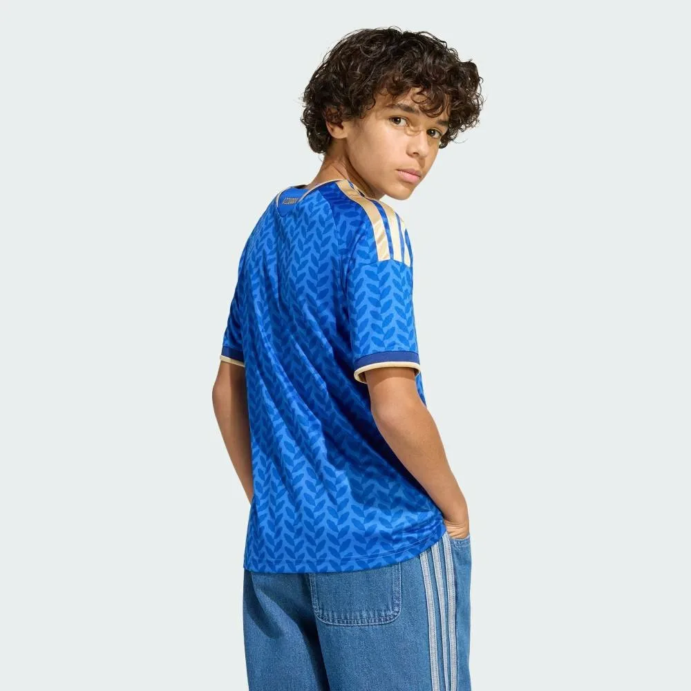 Детская домашняя футболка сборной Италии №26 (реплика) Adidas, blue — фото 4