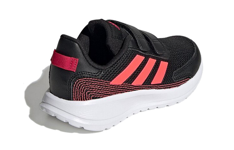 Детские кроссовки серии TENSAUR PS Low-top черные/розовые/белые Adidas — фото 4