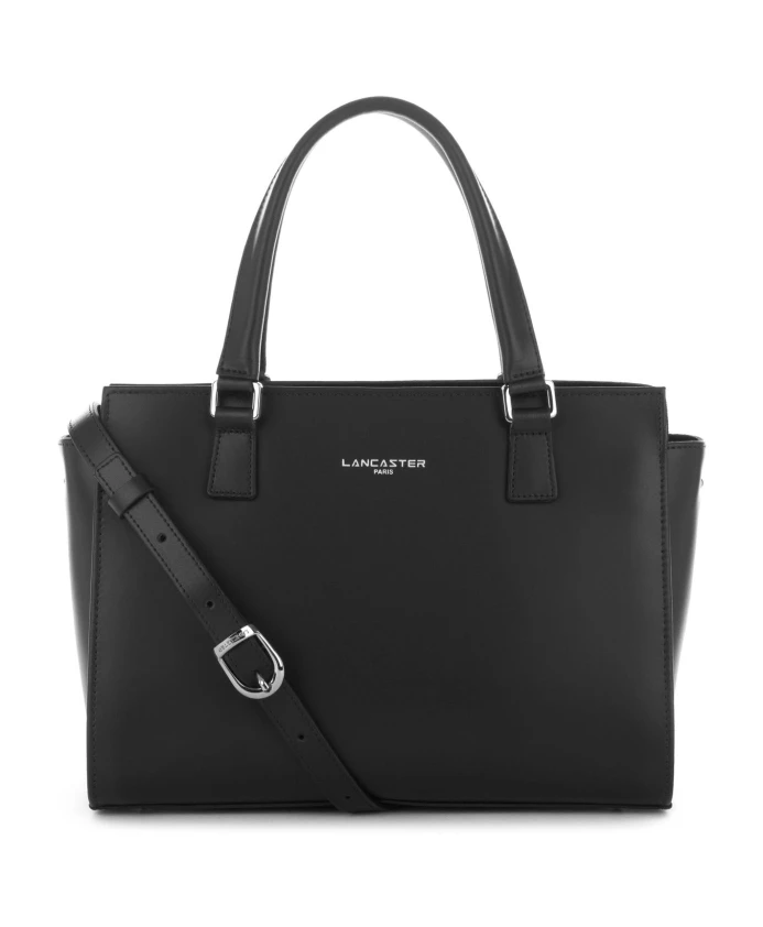 

Гладкая сумка Zippea M, черная Lancaster, черный