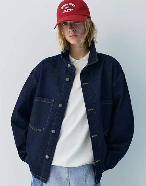 

Красная кепка-гольфито Pull&Bear Costa rica