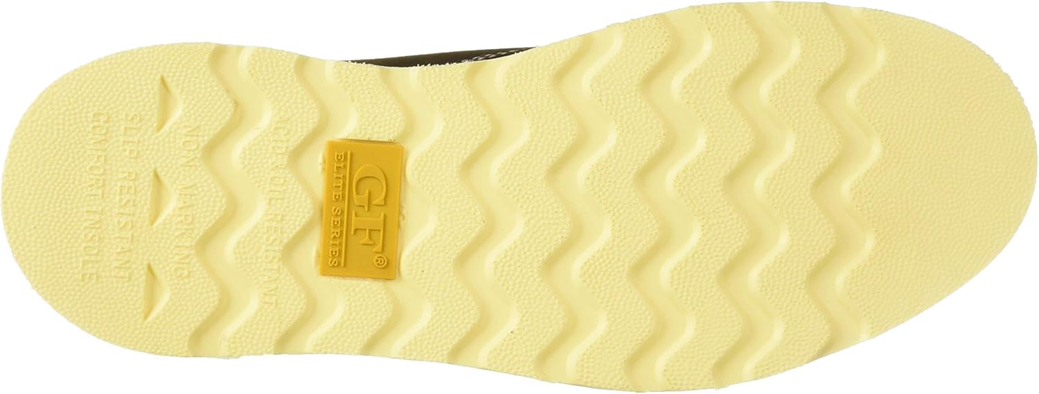 Мужские ботинки Golden Fox 8 с мягкой кожаной подошвой, удобные, конструкция Goodyear Welt, для промышленного использования, для железнодорожников King Rocks, темно-коричневый — фото 4