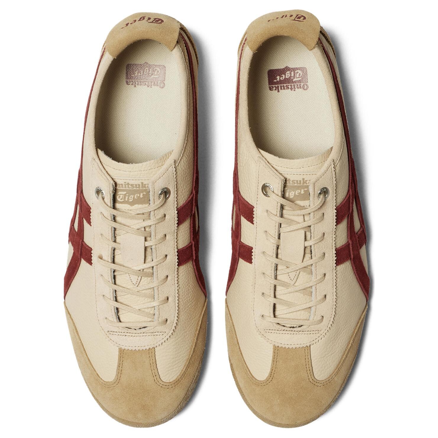 Кроссовки Onitsuka Tiger MEXICO 66 Lifestyle Shoes Unisex Low-top Brown, коричневый — фото 4