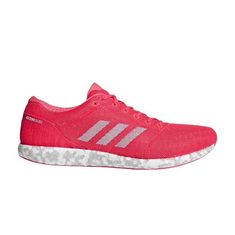 

Кроссовки Adizero Sub 2 'Shock Red Pink', красный