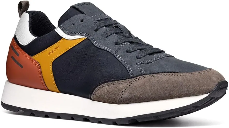 Кроссовки Geox Herren U Partenio B, Navy Dove Grey