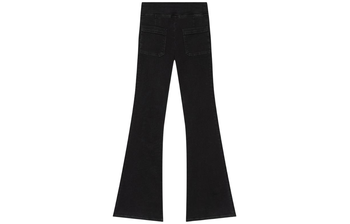 

Джинсы Bardot Jetset с высокой посадкой и расклешенные FRAME, черный